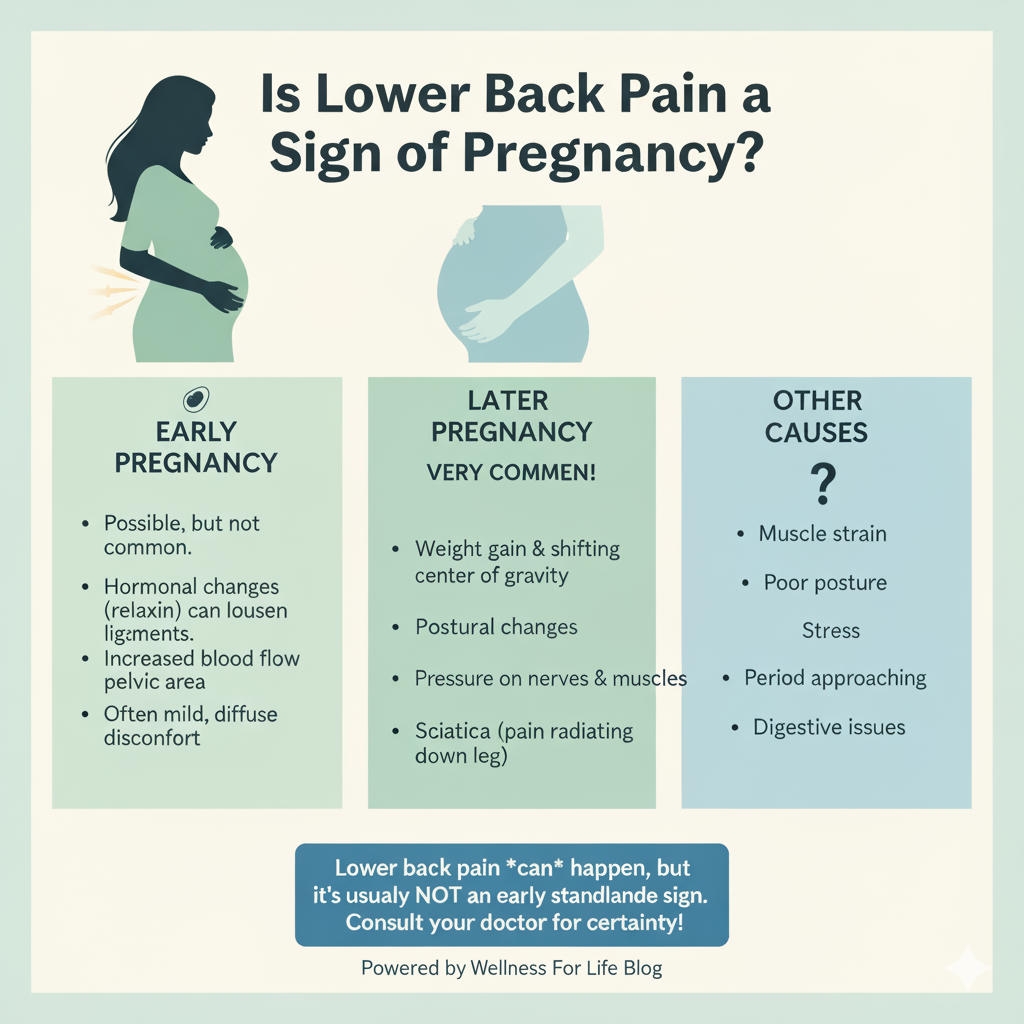 Is Lower Back Pain a Sign of Pregnancy? 1 Is Lower Back Pain a Sign of Pregnancy?
