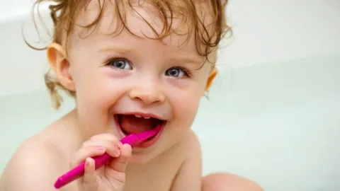 When to start brushing baby teeth with toothpaste